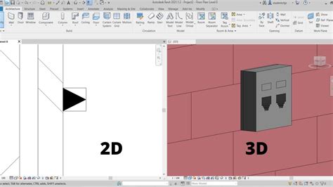 wall junction box revit family|hdmi outlet revit family.